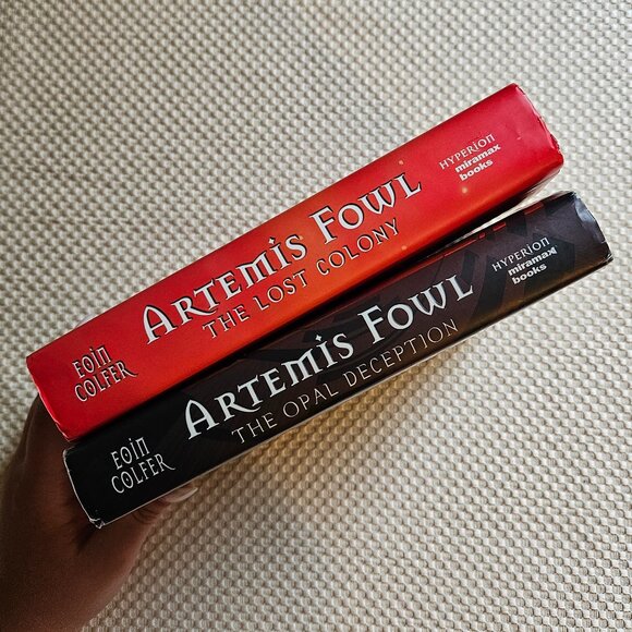 Artemis Fowl: The Lost Colony &The Opal Deception by Eoin Colfer - Hardcover Set - Picture 8 of 9